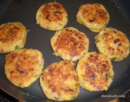 vegetables cutlets